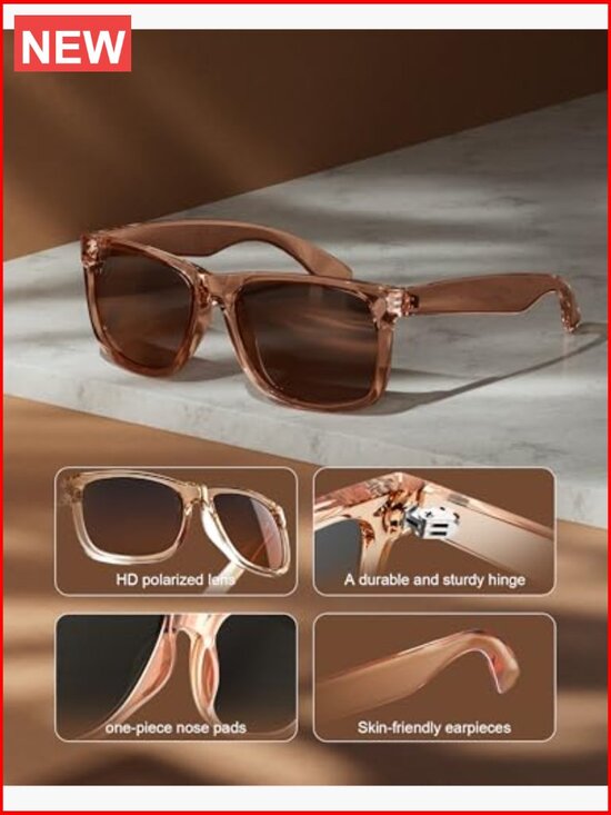 Retro Polarized Sunglasses with UV400 Protection for Driving Travel main image 6